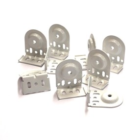 Bracket for pin end - white (small) 53125020 Bracket for pin end - white (small) 53125020