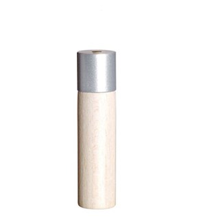 alvo roman blind pull - whitewash Alvo cylinder window roman blind pull in stained whitewash beech wood and modern alumin