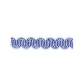 arco braid - parma arco in parma violet colour is a simple wavy curvy decorative trimming or braid