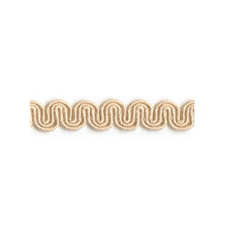 arco in shell cream colour is a simple wavy curvy decorative trimming or braid