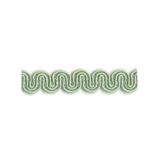 arco braid - vert de gris arco in vert de gris colour is a simple wavy curvy decorative trimming or braid