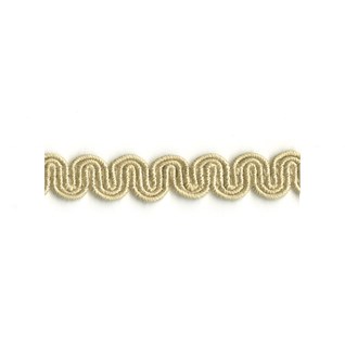 arco in buff colour is a wavy curvy decorative trimming or braid designed to bend round corners