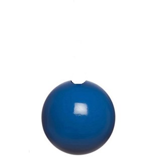 bobbi roman blind pull - signal blue signal blue high gloss bobbi wooden ball roman blind pull