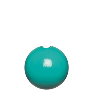 turquoise high gloss bobbi wooden ball roman blind pull