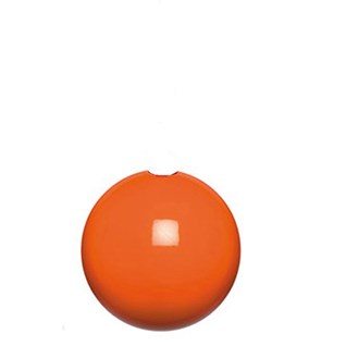 orange high gloss bobbi wooden ball roman blind pull