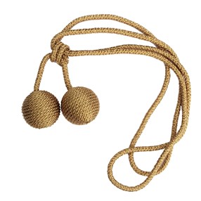 charleston tiebacks - gilt gilt charleston small curtain tieback luxury hold-back for drapes