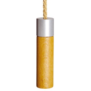 alvo blind pull - waxed Alvo window blind pull in stained waxed beech wood and modern aluminium cylinder