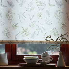 eden - natural eden natural roller blind fabric print
