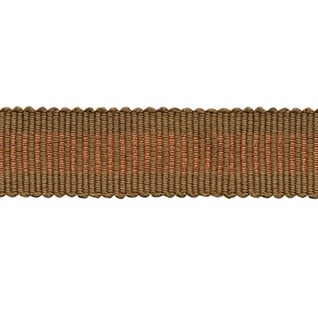 glitter striped trim - copper glitter trim in copper shiney metallic lurex braid, a decorative interior trimming