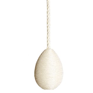 glitter egg blind pull - silver glitter egg window blind pull in glamorous shimmering silver lurex