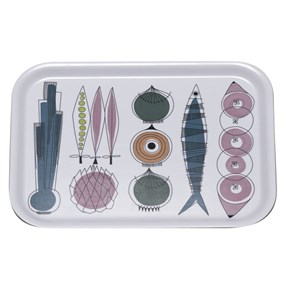 picknick small tray - blossom & blue picknick small tray - blossom & blue