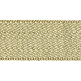 herringbone trim - bath stone herringbone  in bath stone yellow interior decorative woven trimming braid