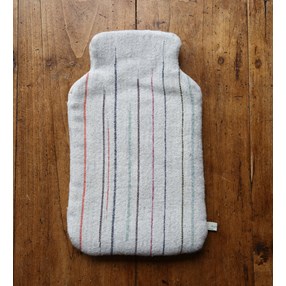 Chalkney Hot Water Bottle Cover - soft grey Chalkney Hot Water Bottle Cover - soft grey