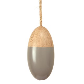 puddle grey painted wood pebble bathroom light pull or switch toggle