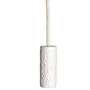 porcia bone china light pull white elegant porcia bone china bathroom light pull with surface texture and cotton rope cord