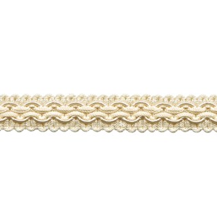 regency braid in cream is a traditional decorative patterned trimming