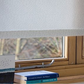 shoal - palest grey shoal palest grey roller blind print
