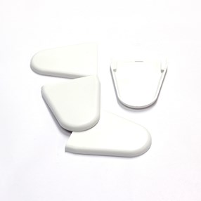 Rollease Skyline 50mm standard bracket cover white SLBC680W Rollease Skyline 50mm standard bracket cover white SLBC680W