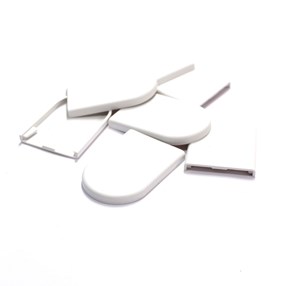 skyline 38mm narrow bracket cover in white