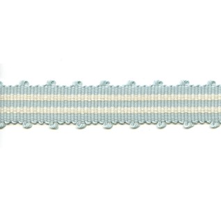 tenby striped trim - beach hut sky blue sky blue beach hut colour in tenby braid, a simple modern stripped trimming for interiors