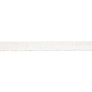 uno braid - snow white uno braid in snow white colourway, a cotton decorative trimming with a flat minimalist look
