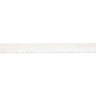 uno braid in snow white colourway, a cotton decorative trimming with a flat minimalist look