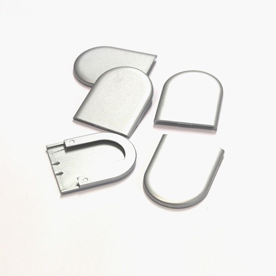 Bracket cover - silver (small) 53125101