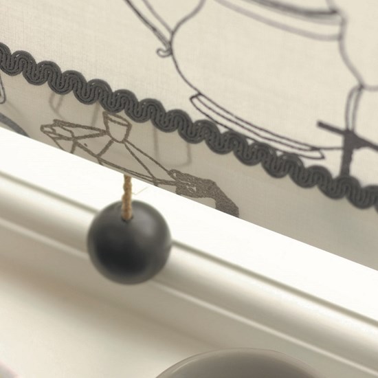 arco braid - french grey arco in french grey colour is a simple wavy curvy decorative trimming or braid