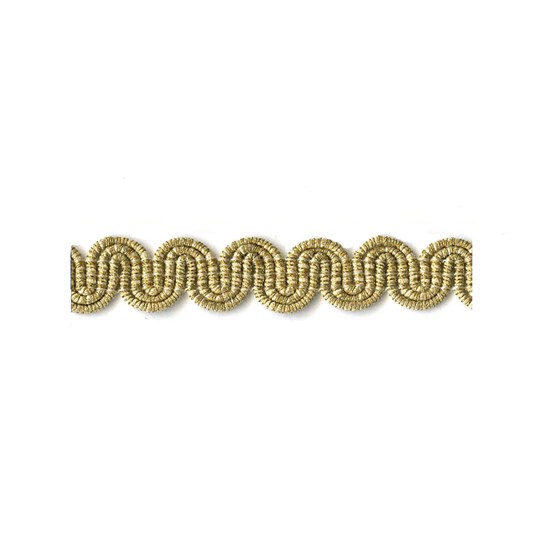 arco metallic braid - pale gold
