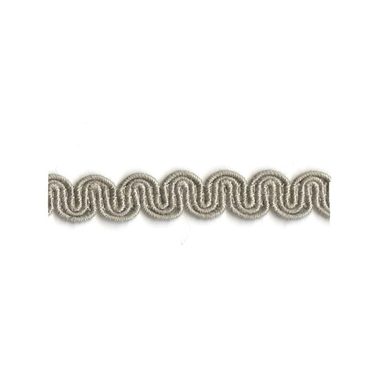 arco braid - pebble arco in pebble grey colour is a wavy curvy decorative trimming or braid