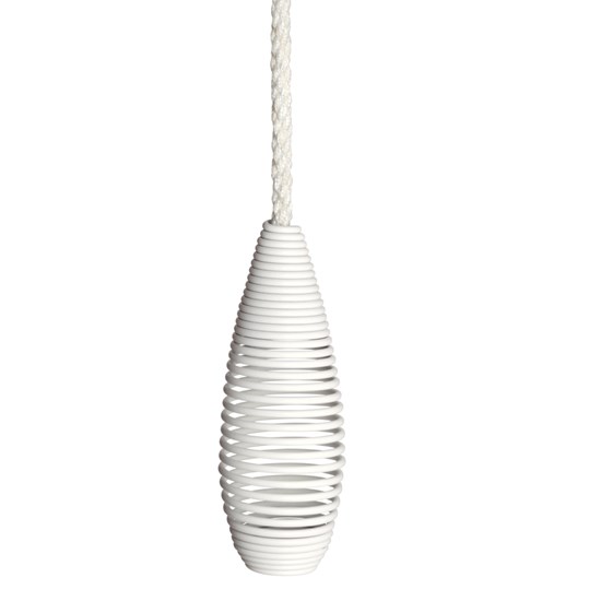 beehive spring light pull - chalky white