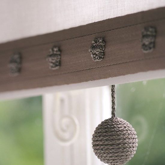 charleston trim -  mink mink charleston decorative trimming is glamorous interior braid for blinds curtains upholstery