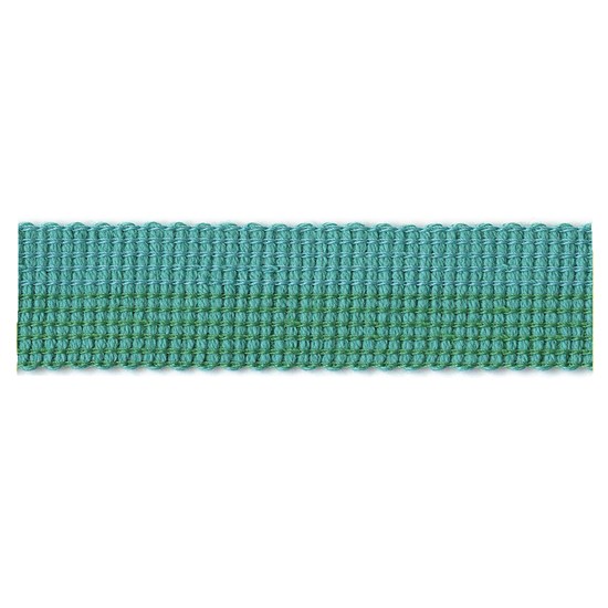 turquoise azure colour pop decorative interior trim braid in gradient modern design