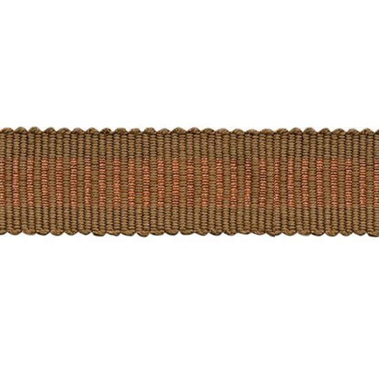 glitter striped trim - copper glitter trim in copper shiney metallic lurex braid, a decorative interior trimming