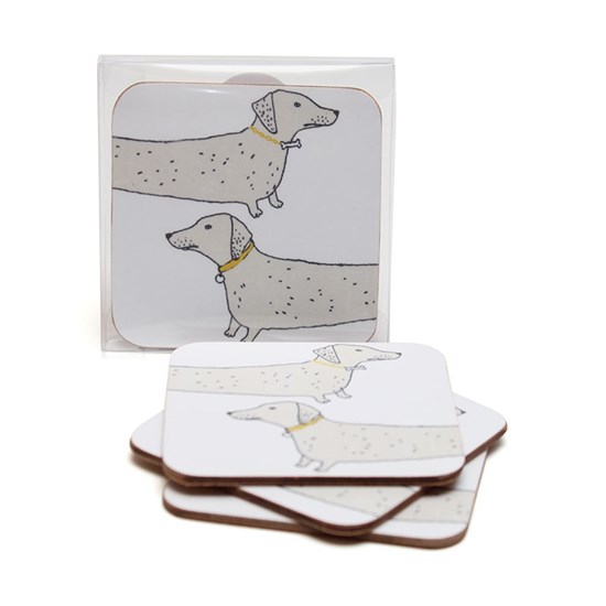 wooof coasters wooof coasters with dachshund sausage dogs saying woof