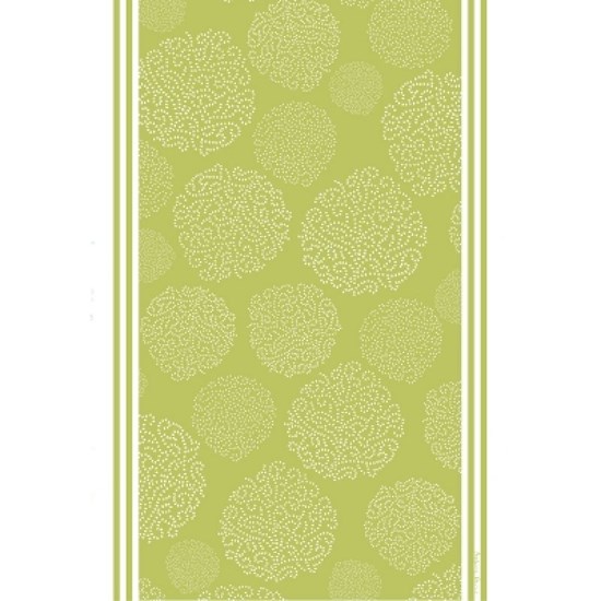 asha tea towel - gooseberry green