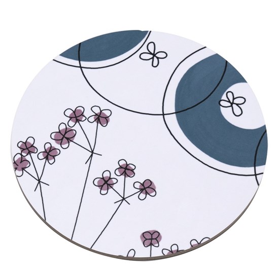 picknick trivet - blossom & blue picknick trivet - blossom & blue