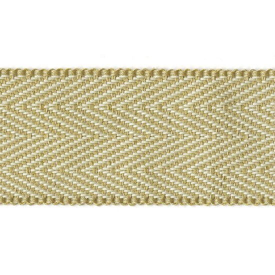 herringbone trim - bath stone herringbone  in bath stone yellow interior decorative woven trimming braid