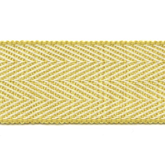 herringbone trim - colombia yellow herringbone trim in yellow interior decorative woven trimming braid