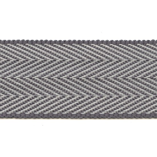 herringbone trim - saville grey herringbone trim in grey interior decorative woven trimming braid