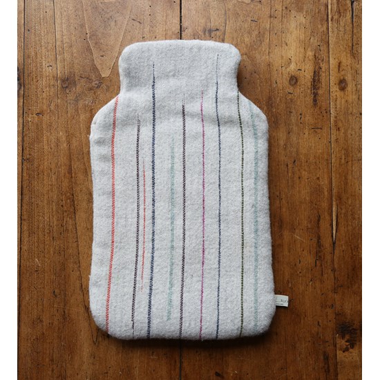 Chalkney Hot Water Bottle Cover - soft grey
