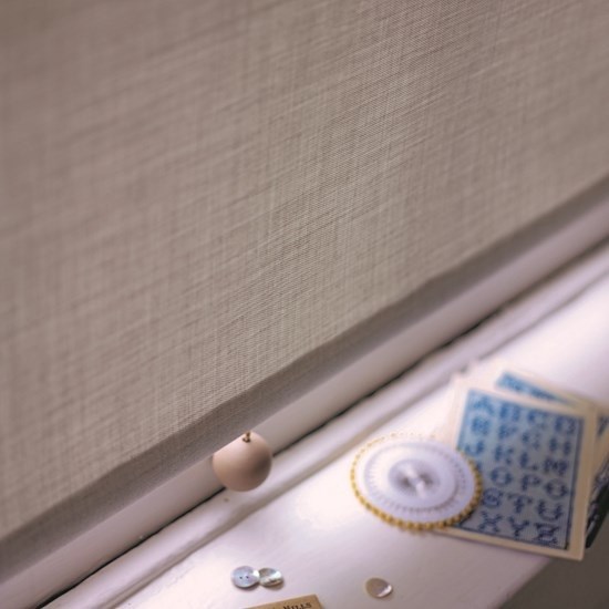 Japanese linen - lunar grey lunar grey japanese linen woven window roller blind fabric