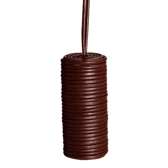 leather cylinder blind pull -  brown brown leather cylinder wrapped roller blind pull for luxury and sophistication