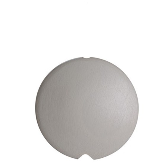 lunar roman blind pull - storm grey storm grey coloured lunar disc-shaped painted roman or curtain blind pull