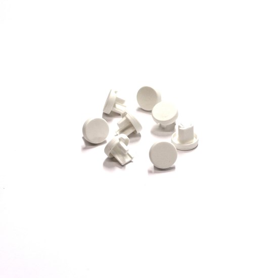 Micro bottom rail end plug 12mm - white 532120230 Micro bottom rail end plug 12mm - white 532120230