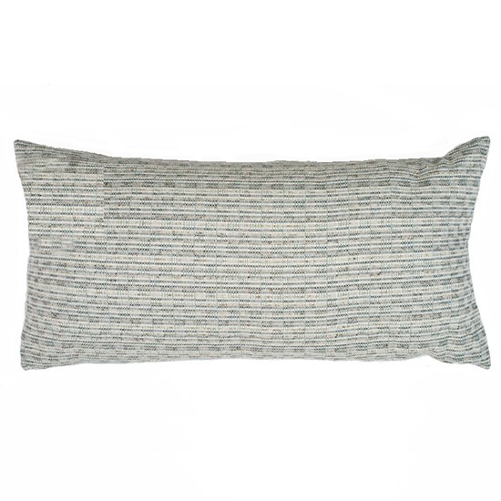 Midhurst Check Cushion duck egg