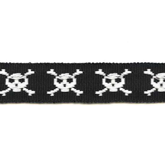 mr bones trim - black