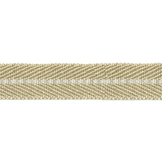 nautical stripe trim - cloud white