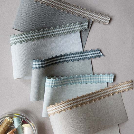 tenby striped trim - mocha