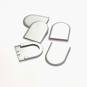 Bracket cover - silver (small) 53125101